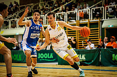 Basketball, win2day Basketball Superliga 2022/23, Grunddurchgang 1.Runde, Fürstenfeld Panthers, Oberwart Gunners, Fabian Richter (10)
