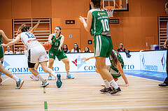 Basketball, Win2Day Basketball Damen Superliga 2022/23, Grunddurchgang 2.Runde, Vienna D.C. Timberwolves, KOS Celovec Damen, Lena Weißenbrunner (13)