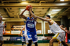 Basketball, win2day Basketball Superliga 2022/23, Grunddurchgang 1.Runde, Fürstenfeld Panthers, Oberwart Gunners, Rob Howard (5)