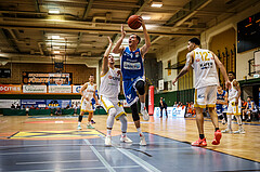 Basketball, win2day Basketball Superliga 2022/23, Grunddurchgang 1.Runde, Fürstenfeld Panthers, Oberwart Gunners, Edi Patekar (9)