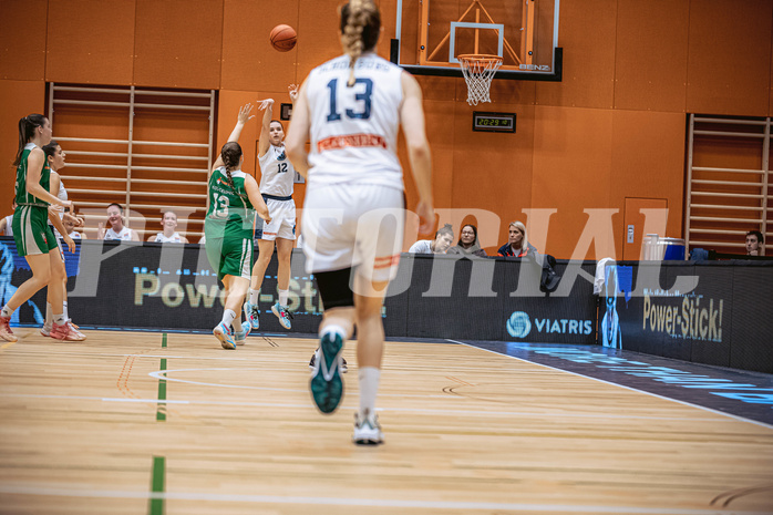 Basketball, Win2Day Basketball Damen Superliga 2022/23, Grunddurchgang 2.Runde, Vienna D.C. Timberwolves, KOS Celovec Damen, Lilian Schwarzenecker (12)