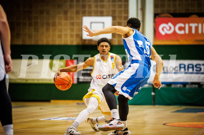 Basketball, win2day Basketball Superliga 2022/23, Grunddurchgang 1.Runde, Fürstenfeld Panthers, Oberwart Gunners, Steve Robinson Jr. (6)
