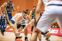 Basketball, Win2Day Superliga 2022/23, Grunddurchgang 2.Runde, Vienna D.C. Timberwolves, UBSC Raiffeisen Graz, Moritz Lanegger (21)