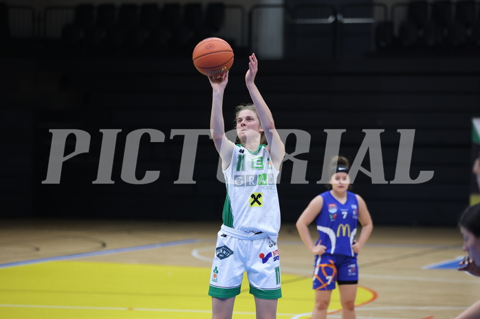08.10.2022, Graz, Raiffeisen Sportpark, Basketball Damen Superliga 2022/23, Grunddurchgang 2.Runde, UBI Graz vs. DBB LZ OÖ ,  