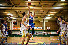Basketball, win2day Basketball Superliga 2022/23, Grunddurchgang 1.Runde, Fürstenfeld Panthers, Oberwart Gunners, Brock Gardner (10)
