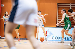 Basketball, Win2Day Basketball Damen Superliga 2022/23, Grunddurchgang 2.Runde, Vienna D.C. Timberwolves, KOS Celovec Damen, Melanie Fischer (14)