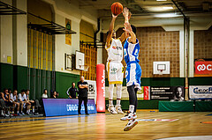 Basketball, win2day Basketball Superliga 2022/23, Grunddurchgang 1.Runde, Fürstenfeld Panthers, Oberwart Gunners, Steve Robinson Jr. (6)