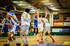 Basketball, win2day Basketball Superliga 2022/23, Grunddurchgang 1.Runde, Fürstenfeld Panthers, Oberwart Gunners, Brock Gardner (10)