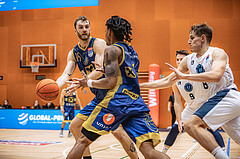 Basketball, Win2Day Superliga 2022/23, Grunddurchgang 2.Runde, Vienna D.C. Timberwolves, UBSC Raiffeisen Graz, Tanner Giddings (15)