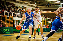 Basketball, win2day Basketball Superliga 2022/23, Grunddurchgang 1.Runde, Fürstenfeld Panthers, Oberwart Gunners, Renato Poljak (16)