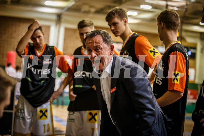 Basketball, win2day Basketball Superliga 2022/23, Grunddurchgang 1.Runde, Fürstenfeld Panthers, Oberwart Gunners, Peter Stahl (Head Coach)