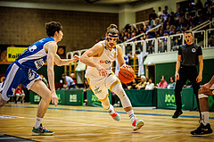 Basketball, win2day Basketball Superliga 2022/23, Grunddurchgang 1.Runde, Fürstenfeld Panthers, Oberwart Gunners, Adnan Hajder (9)
