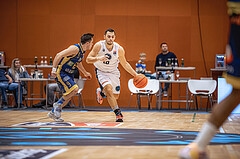 Basketball, Win2Day Superliga 2022/23, Grunddurchgang 2.Runde, Vienna D.C. Timberwolves, UBSC Raiffeisen Graz, Paul Isbetcherian (9), Jakob Szkutta (10)