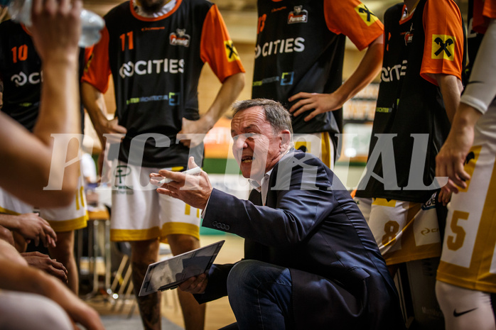 Basketball, win2day Basketball Superliga 2022/23, Grunddurchgang 1.Runde, Fürstenfeld Panthers, Oberwart Gunners, Peter Stahl (Head Coach)