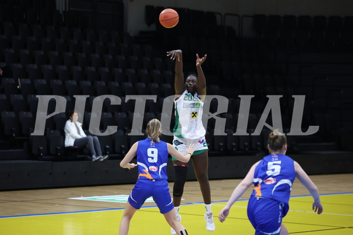 08.10.2022, Graz, Raiffeisen Sportpark, Basketball Damen Superliga 2022/23, Grunddurchgang 2.Runde, UBI Graz vs. DBB LZ OÖ ,  