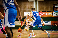 Basketball, win2day Basketball Superliga 2022/23, Grunddurchgang 1.Runde, Fürstenfeld Panthers, Oberwart Gunners, Mirza Manjgo (5)