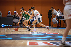 Basketball, Win2Day Basketball Damen Superliga 2022/23, Grunddurchgang 2.Runde, Vienna D.C. Timberwolves, KOS Celovec Damen, Peulic V. (10)