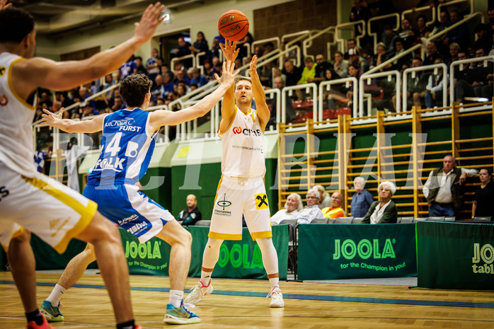 Basketball, win2day Basketball Superliga 2022/23, Grunddurchgang 1.Runde, Fürstenfeld Panthers, Oberwart Gunners, Georg Wolf (7)