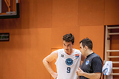 Basketball, Win2Day Superliga 2022/23, Grunddurchgang 2.Runde, Vienna D.C. Timberwolves, UBSC Raiffeisen Graz, Philipp D’Angelo (9)