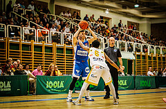 Basketball, win2day Basketball Superliga 2022/23, Grunddurchgang 1.Runde, Fürstenfeld Panthers, Oberwart Gunners, Jonathan Knessl (12)