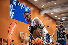 Basketball, Win2Day Superliga 2022/23, Grunddurchgang 2.Runde, Vienna D.C. Timberwolves, UBSC Raiffeisen Graz, Zachery Deshon Cooks (3)