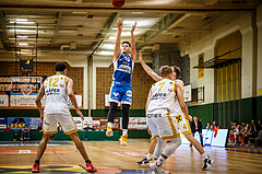 Basketball, win2day Basketball Superliga 2022/23, Grunddurchgang 1.Runde, Fürstenfeld Panthers, Oberwart Gunners, Brock Gardner (10)