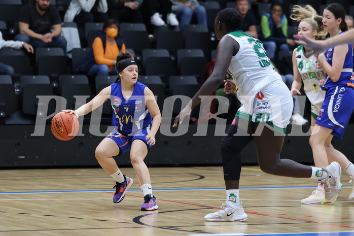 08.10.2022, Raiffeisen Sportpark, Basketball Damen Superliga 2022/23, Grunddurchgang 1.Runde,  
UBI Graz vs. DBB LZ OÖ ,  