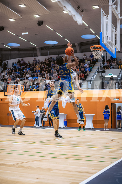 Basketball, Win2Day Superliga 2022/23, Grunddurchgang 2.Runde, Vienna D.C. Timberwolves, UBSC Raiffeisen Graz, Zachery Deshon Cooks (3)