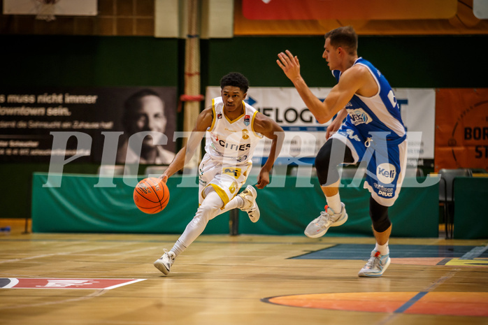Basketball, win2day Basketball Superliga 2022/23, Grunddurchgang 1.Runde, Fürstenfeld Panthers, Oberwart Gunners, Steve Robinson Jr. (6)