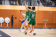 Basketball, Win2Day Basketball Damen Superliga 2022/23, Grunddurchgang 2.Runde, Vienna D.C. Timberwolves, KOS Celovec Damen, Mira Eulering (7)