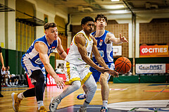 Basketball, win2day Basketball Superliga 2022/23, Grunddurchgang 1.Runde, Fürstenfeld Panthers, Oberwart Gunners, Steve Robinson Jr. (6)