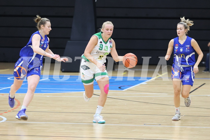 08.10.2022, Graz, Raiffeisen Sportpark, Basketball Damen Superliga 2022/23, Grunddurchgang 2.Runde, UBI Graz vs. DBB LZ OÖ ,  
