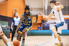 Basketball, Win2Day Superliga 2022/23, 6. Qualifikationsrunde, Vienna Timberwolves, UBSC Graz, Issac James Vann Jr (13)