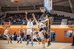 Basketball, Win2Day Superliga 2022/23, 6. Qualifikationsrunde, Vienna Timberwolves, UBSC Graz, Luka Damjanac (13)