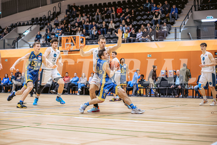 Basketball, Win2Day Superliga 2022/23, 6. Qualifikationsrunde, Vienna Timberwolves, UBSC Graz, Paul Isbetcherian (4)
