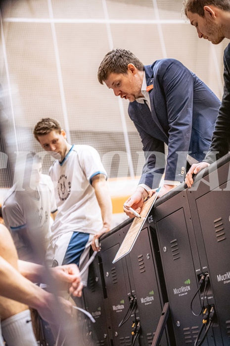 Basketball, Win2Day Superliga 2022/23, 6. Qualifikationsrunde, Vienna Timberwolves, UBSC Graz, Hubert Schmidt (Head Coach)
