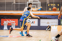 Basketball, Win2Day Superliga 2022/23, 6. Qualifikationsrunde, Vienna Timberwolves, UBSC Graz, Luka Damjanac (13)