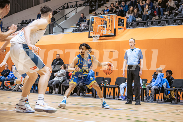 Basketball, Win2Day Superliga 2022/23, 6. Qualifikationsrunde, Vienna Timberwolves, UBSC Graz, Zachery Deshon Cooks (3)