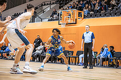 Basketball, Win2Day Superliga 2022/23, 6. Qualifikationsrunde, Vienna Timberwolves, UBSC Graz, Zachery Deshon Cooks (3)