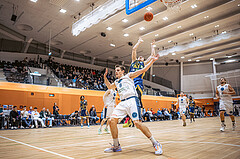 Basketball, Win2Day Superliga 2022/23, 6. Qualifikationsrunde, Vienna Timberwolves, UBSC Graz, Elias Wlasak (8), Lukas Simoner (22)