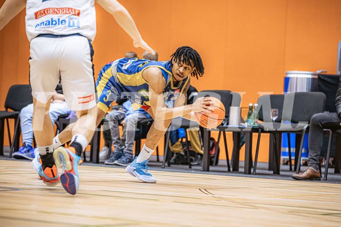 Basketball, Win2Day Superliga 2022/23, 6. Qualifikationsrunde, Vienna Timberwolves, UBSC Graz, Zachery Deshon Cooks (3)