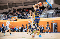Basketball, Win2Day Superliga 2022/23, 6. Qualifikationsrunde, Vienna Timberwolves, UBSC Graz, Lukas Simoner (22)