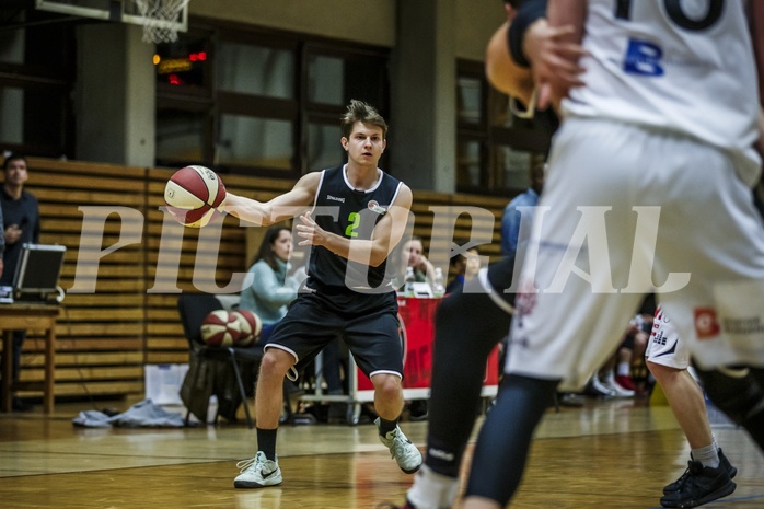 Basketball, 2.Bundesliga, Grunddurchgang 9.Runde, Mattersburg Rocks, Basket Flames, David Wrumnig (2)