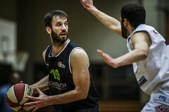 Basketball, 2.Bundesliga, Grunddurchgang 9.Runde, Mattersburg Rocks, Basket Flames, Denis Soldo (19)
