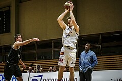 Basketball, 2.Bundesliga, Grunddurchgang 9.Runde, Mattersburg Rocks, Basket Flames, Maximilian HÜBNER (8)