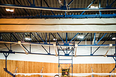 Basketball, bet-at-home Basketball Superliga 2020/21, Viertelfinale Spiel 1, Oberwart Gunners, SKN St. Pölten, Jakob Wonisch (17)