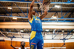 Basketball, bet-at-home Basketball Superliga 2020/21, Viertelfinale Spiel 1, Oberwart Gunners, SKN St. Pölten, Chris Fergusson (20)