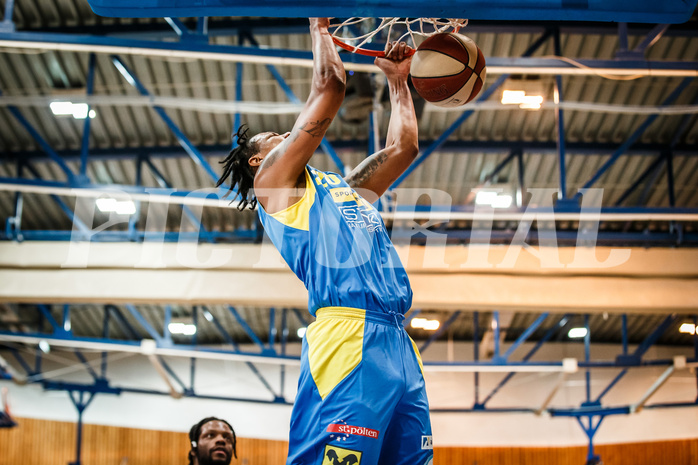 Basketball, bet-at-home Basketball Superliga 2020/21, Viertelfinale Spiel 1, Oberwart Gunners, SKN St. Pölten, Chris Fergusson (20)
