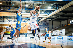 Basketball, bet-at-home Basketball Superliga 2020/21, Viertelfinale Spiel 1, Oberwart Gunners, SKN St. Pölten, Jonathan Knessl (12)