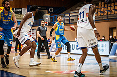 Basketball, bet-at-home Basketball Superliga 2020/21, Viertelfinale Spiel 1, Oberwart Gunners, SKN St. Pölten, Steven Kaltenbrunner (7)